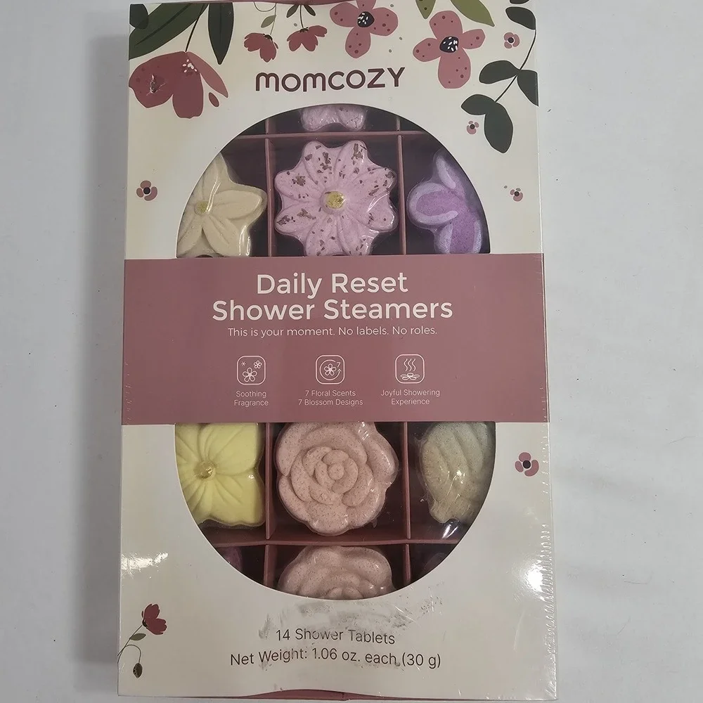 Momcozy‎ Pack Has 7 Floral Scents To Enjoy! 14- Total Pack Shower Steamers